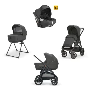 Trio System Quattro Aptica XT con Darwin Recline Inglesina magnet grey