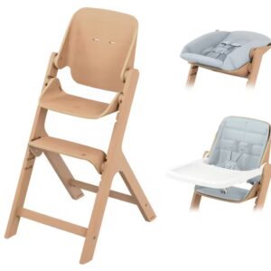 Seggiolone con kit neonato e bambino Nesta Maxi Cosi naturale