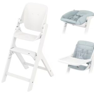 Seggiolone con kit neonato e bambino Nesta Maxi Cosi bianco