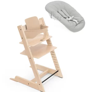 Sedia Tripp Trapp Stokke naturale + Newborn set + Baby set