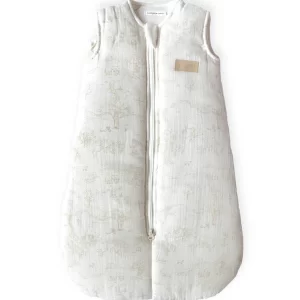 Sacco nanna neonato 0-6 mesi Bamboom boomy's world oyster grey 119