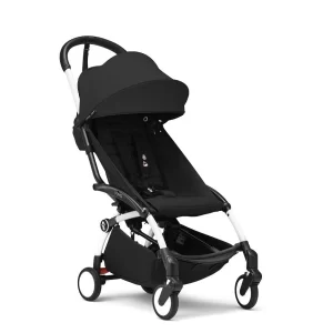 Passeggino Yoyo3 Stokke black telaio bianco