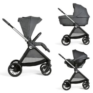 Trio Bellagio Gran Comfort con Kory Plus Chicco black satin
