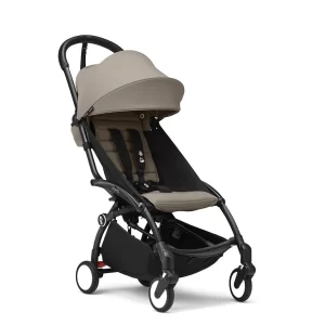 Passeggino Yoyo3 Stokke taupe telaio nero