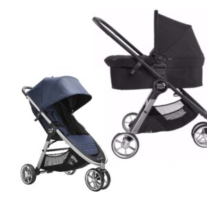 Duo City Mini 2 3 ruote + navicella City Mini Baby Jogger