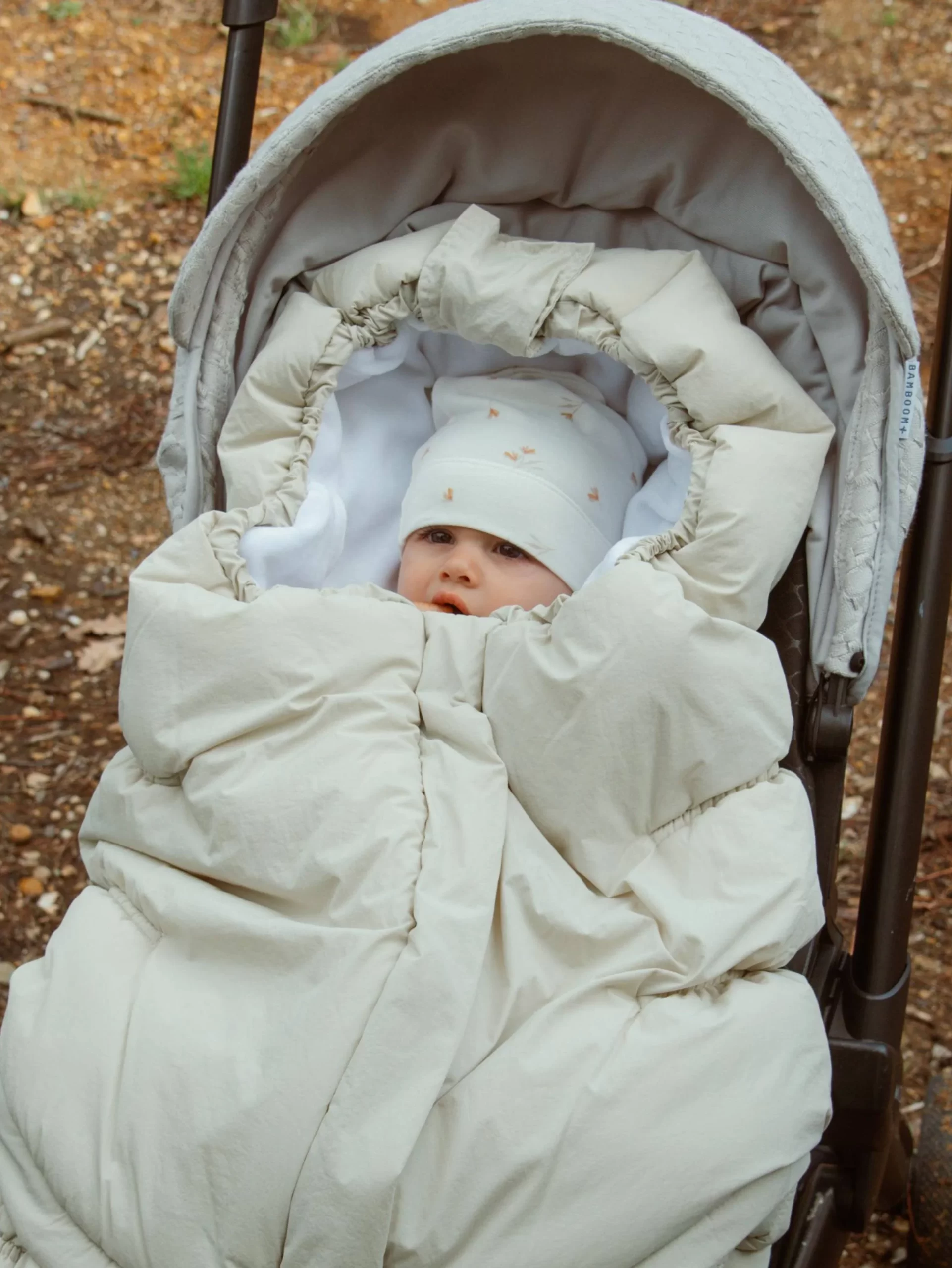 Sacco Invernale per Passeggino Igloo Bimbo Bamboom TOG 4.5 sky grey 352 - immagine 4