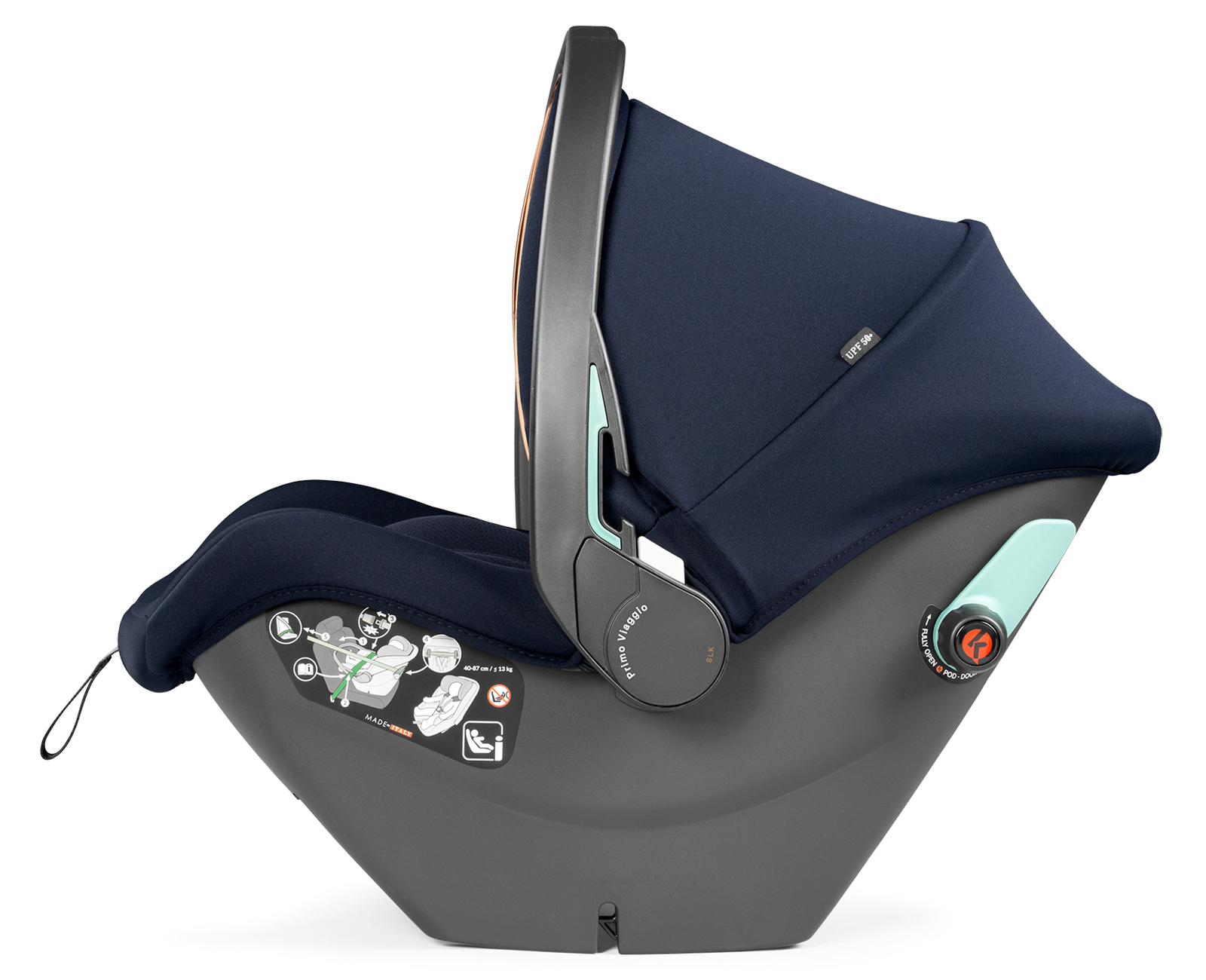 Trio Veloce Modular Belvedere SLK PegPerego blue shine - immagine 5