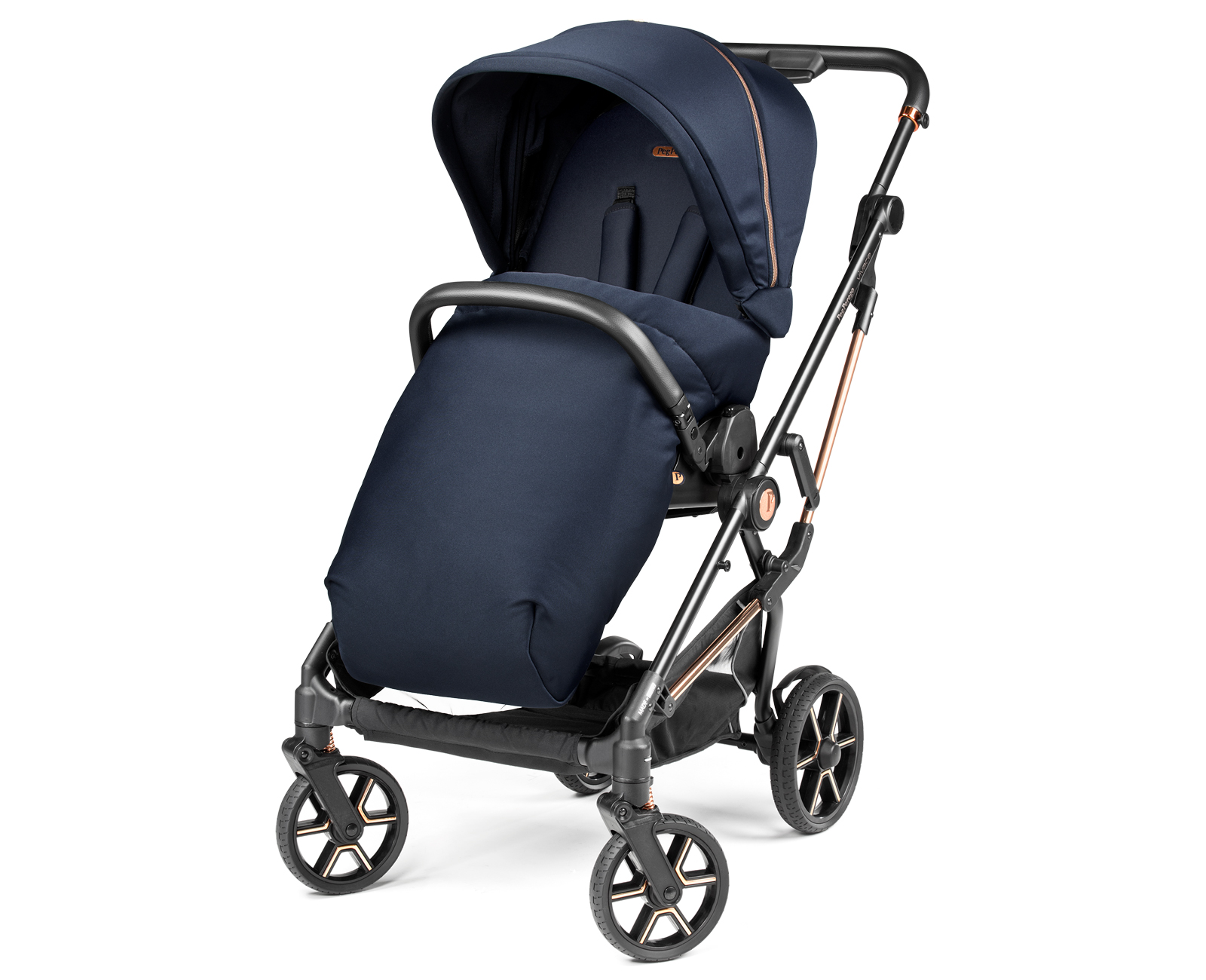 Trio Vivace PegPerego blue shine con Primo Viaggio SLK - immagine 5