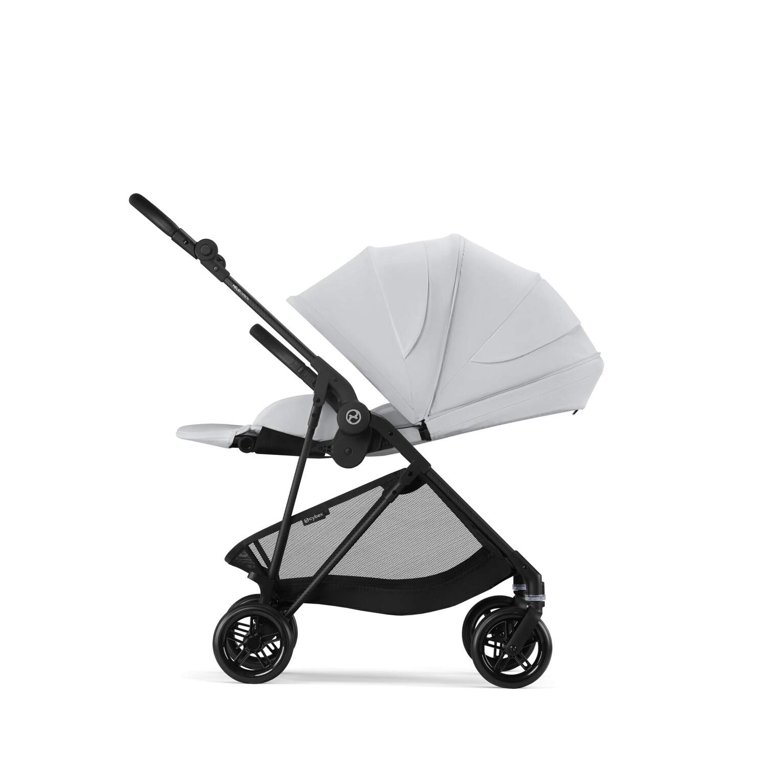 Trio Melio carbon Cybex fog grey con Cloud G i-Size - immagine 5