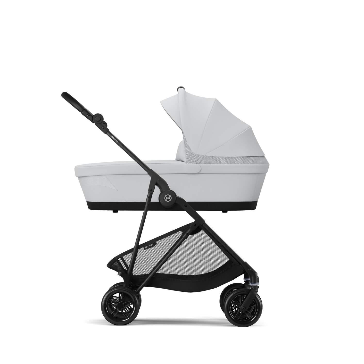 Trio Melio carbon Cybex fog grey con Cloud G i-Size - immagine 3