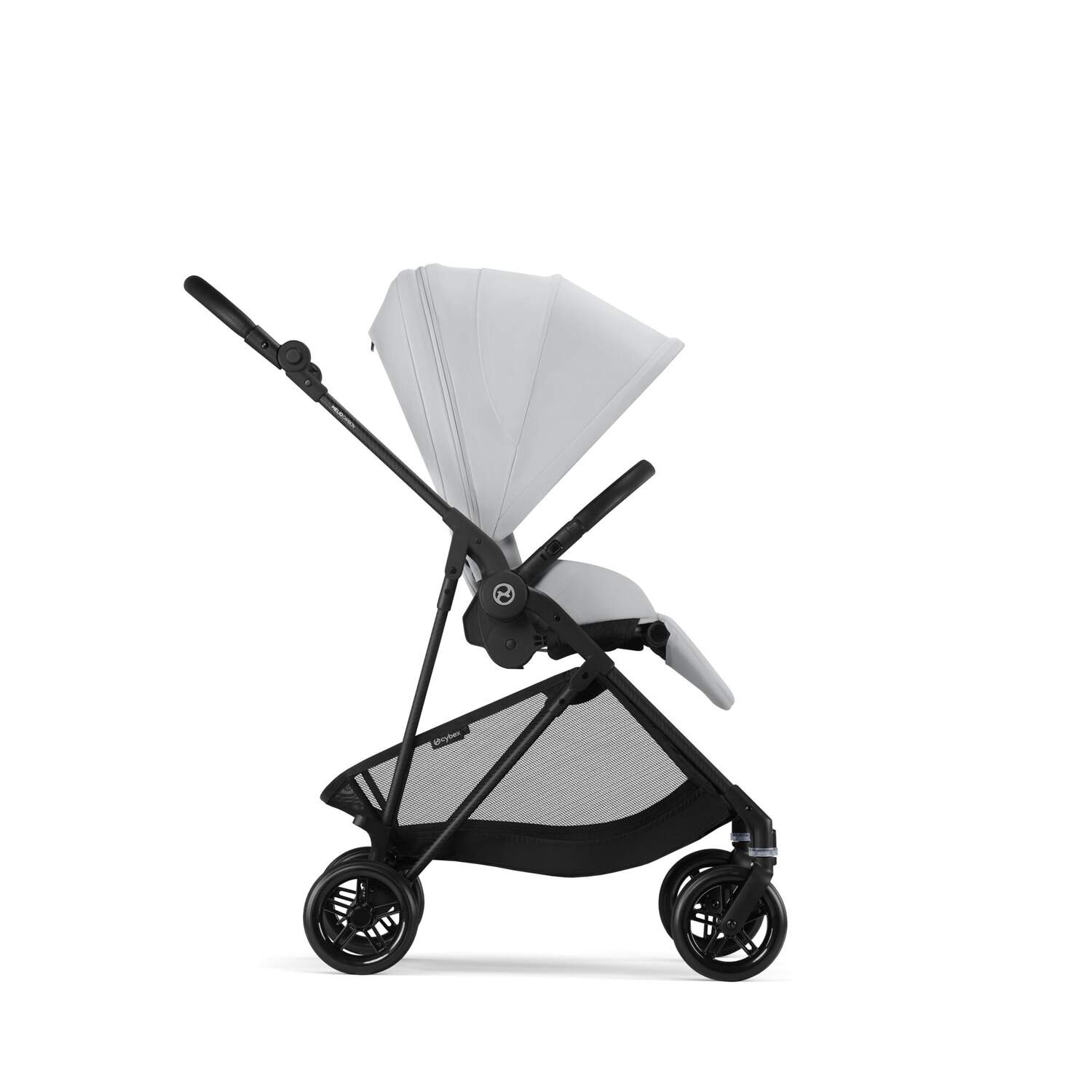 Trio Melio carbon Cybex fog grey con Cloud G i-Size - immagine 6