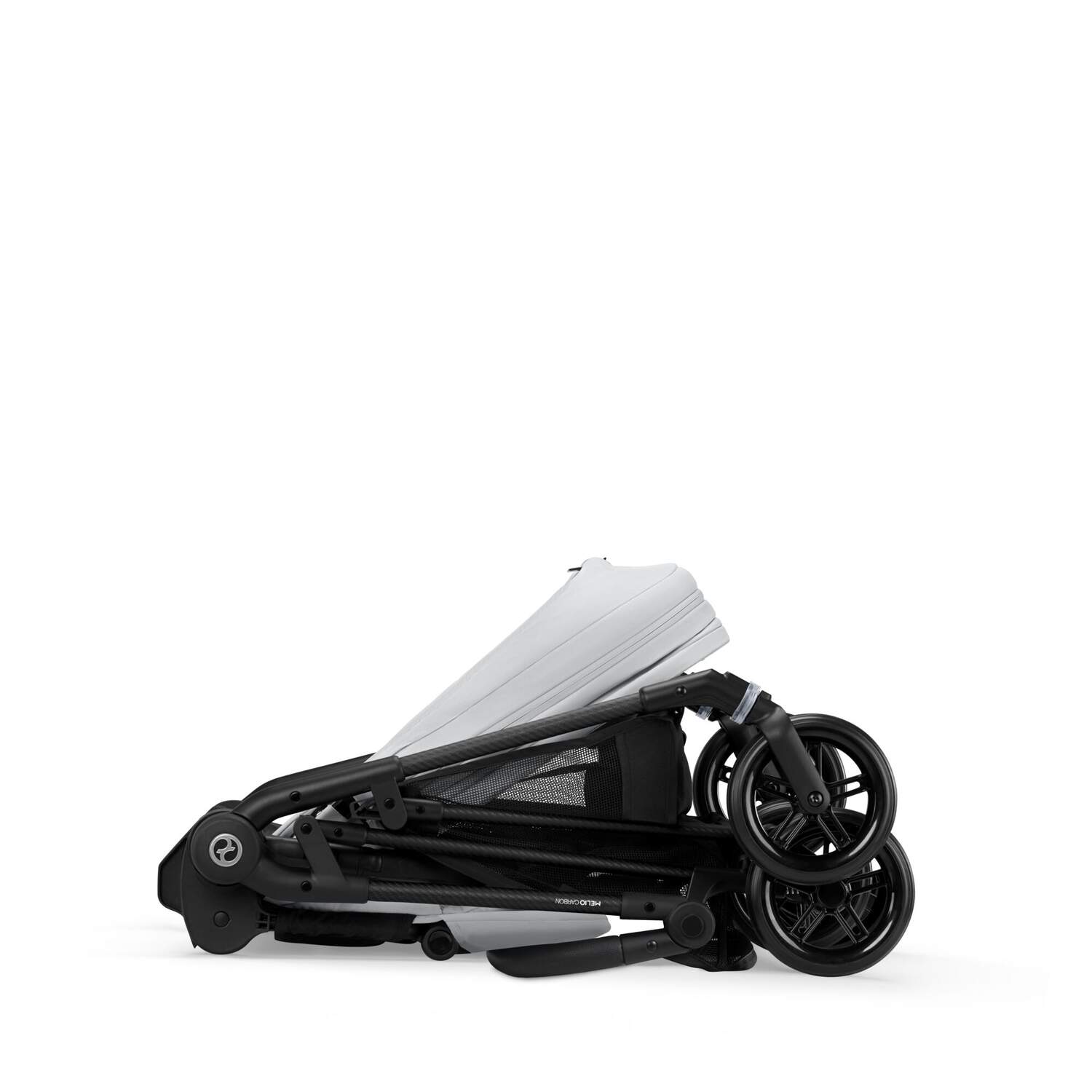 Trio Melio carbon Cybex fog grey con Cloud G i-Size - immagine 7