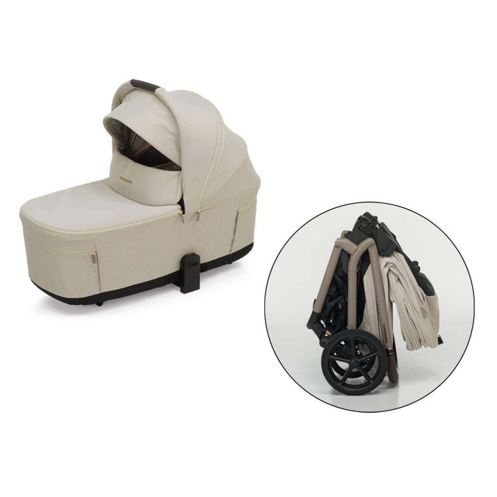 Trio Snap navicella richiudibile con s.auto Disk Infant FoppaPedretti cream - immagine 3