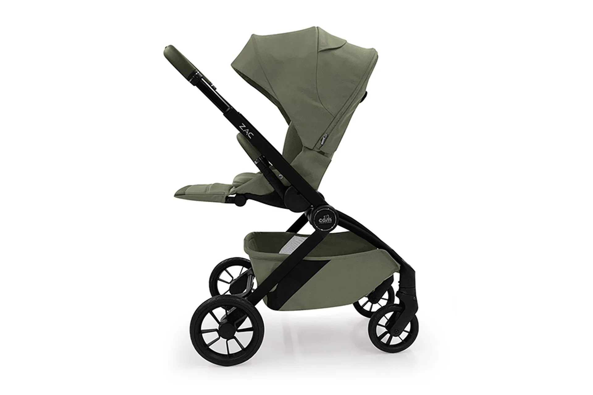 Trio Zac con navicella richiudibile Cam verde salvia - immagine 4