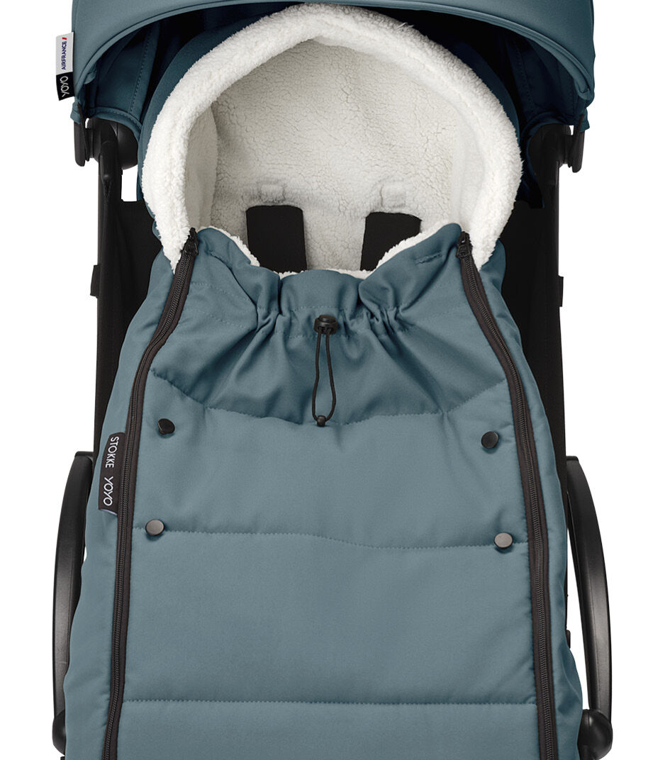 YOYO3_6PLUS_Aqua_FOOTMUFF_Drawstring detail_Front_0642_eCom