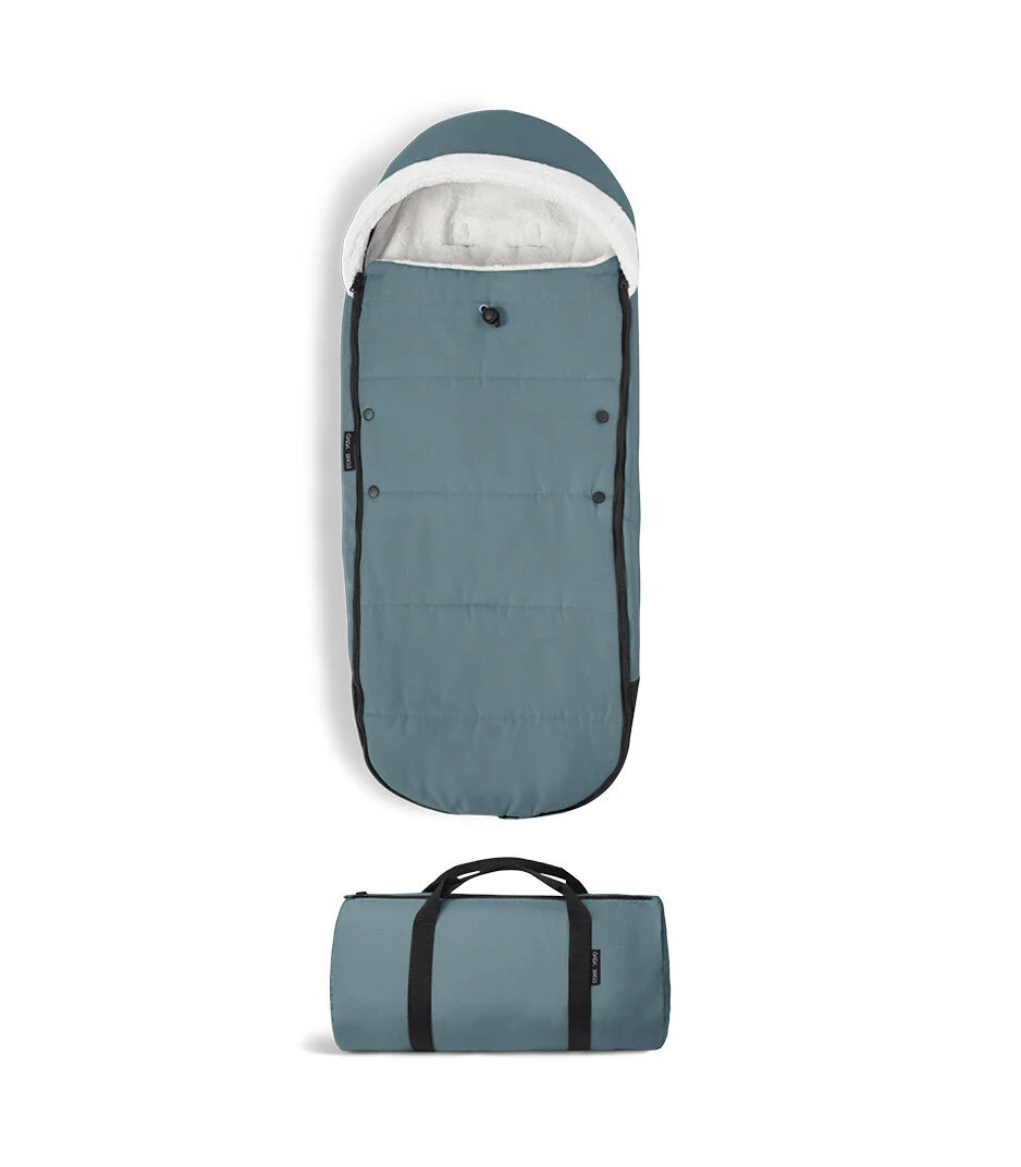 Sacco coprigambe per passeggino Yoyo Stokke aqua